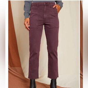 AMO EASY ARMY TROUSER, 25, WINE